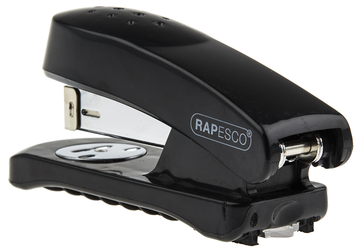 r53800b1 Rapesco R53800B1 Half Strip Stapler, 20 Sheet Capacity, 24/6 mm, 26/6 mm Staple Size