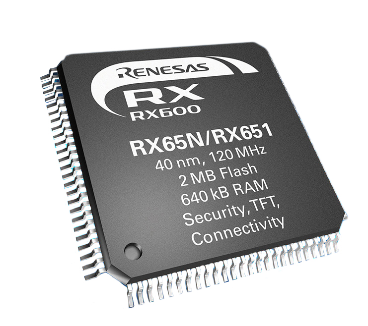 Renesas Electronics R5F56519BDBP#20, 32 bit RXv2, RX651 Microcontroller, 120 MHz, 1MB FLASH, 64-Pin TFBGA