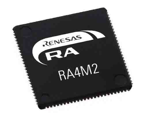 Renesas Electronics R7FA4M2AD3CFP#AA0, 32 bit ARM Cortex M33, RA4M2 Microcontroller, 100 MHz, 512kB FLASH, EEPROM,