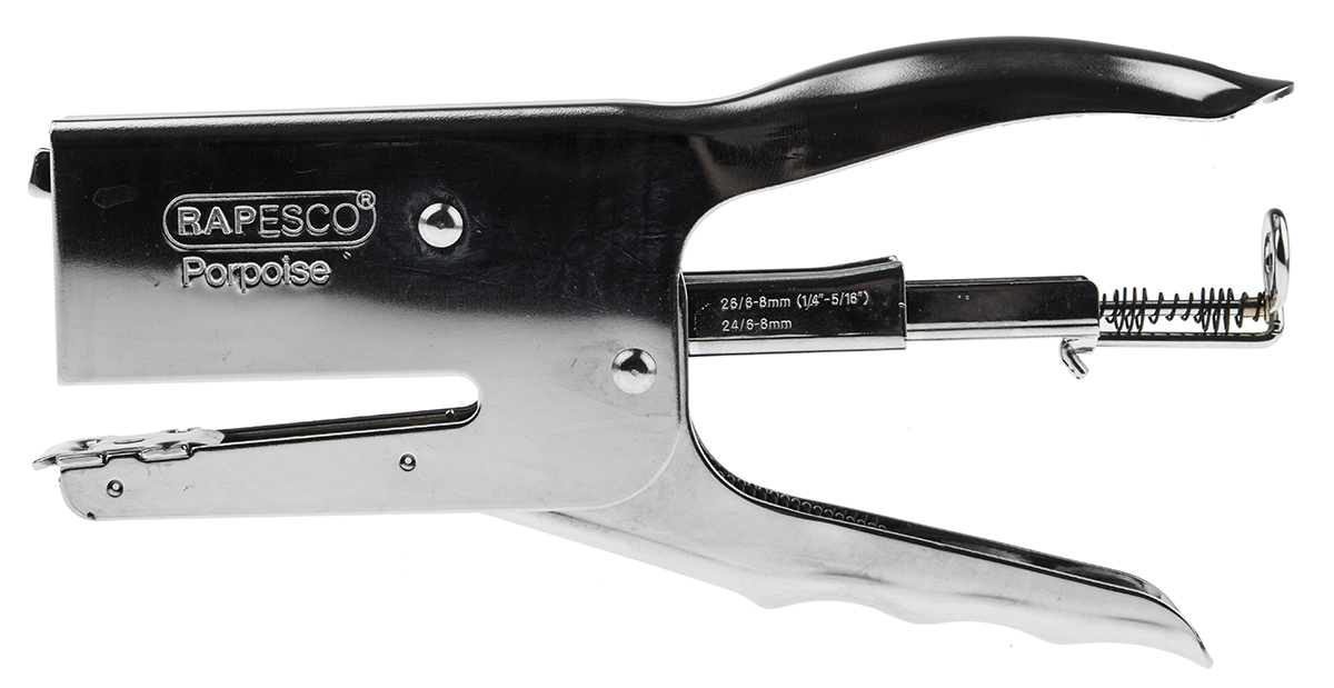 Rapesco R81000A3 Plier Stapler, 20 Sheet Capacity, 24/6 mm Staple Size