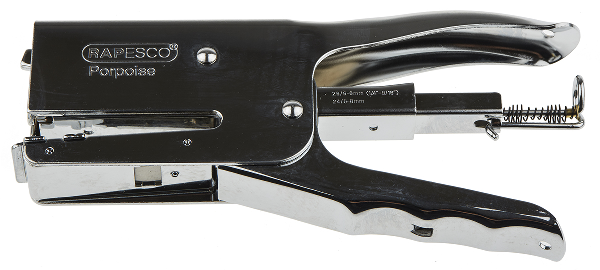 r81000a3 Rapesco R81000A3 Plier Stapler, 20 Sheet Capacity, 24/6 mm Staple Size
