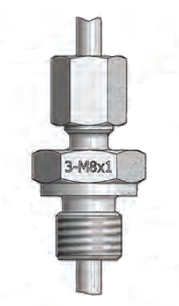 Reckmann Thermocouple Compression Fitting for Use with Mineral Insulated Thermocouple