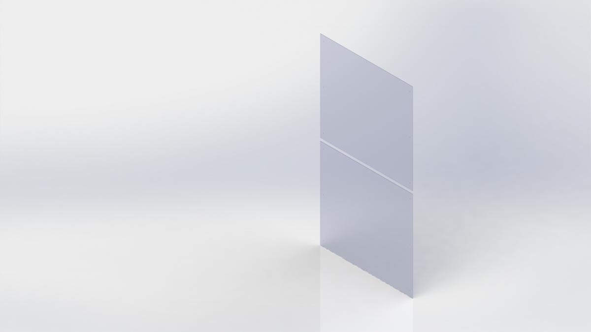 Bosch Rexroth Protective Screen Panel, 1000 mm Height, 1000mm Width