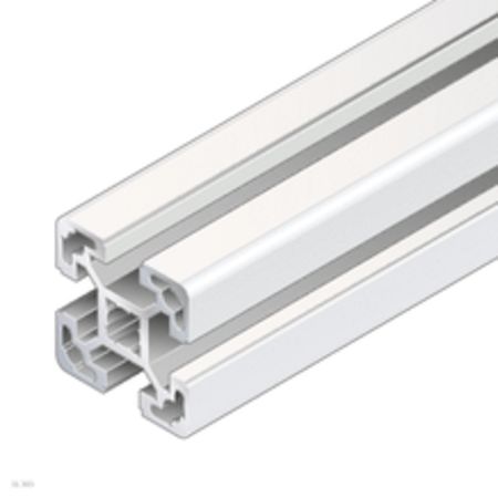 Bosch Rexroth Silver Aluminium Strut Profile 40 x 40 mm 10 mm Groove, 1000 mm Length,  40 x 40 mm  Square,  Series R9