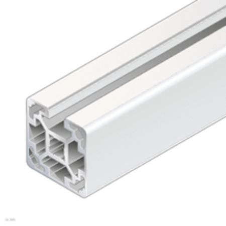 Bosch Rexroth Grey Aluminium Strut Profile 40 x 40 mm 10 mm Groove, 2 m Length,  40 x 40 mm  Square,  Series R9