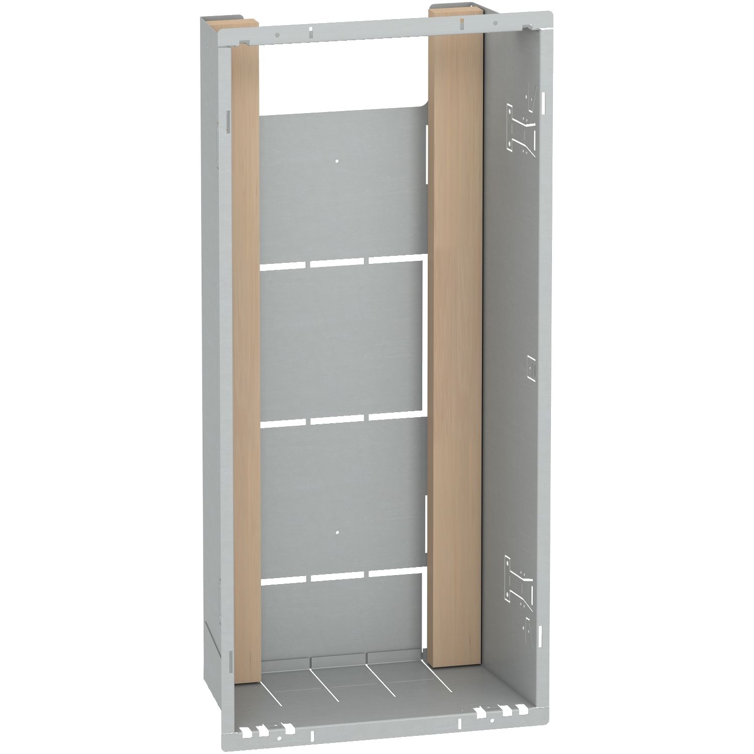 Schneider Electric Sheet Steel White Adaptable Enclosure Box 280mm x 620 mm x 620 mm