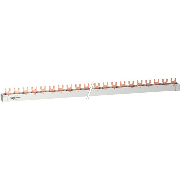 Schneider Electric Resi9 3 Phase Busbar, 400 V ac, 18 mm Pitch