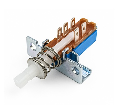 E-Pro PHBTSW-2, Miniature Push Button Switch, High-Reliability, Double Sliding Contact
