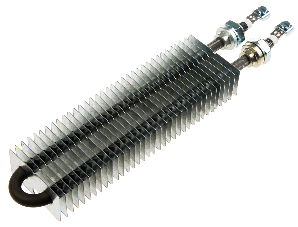 ra-2652-200 Acim Jouanin Finned Tubular Heater, 200 W, 230V ac