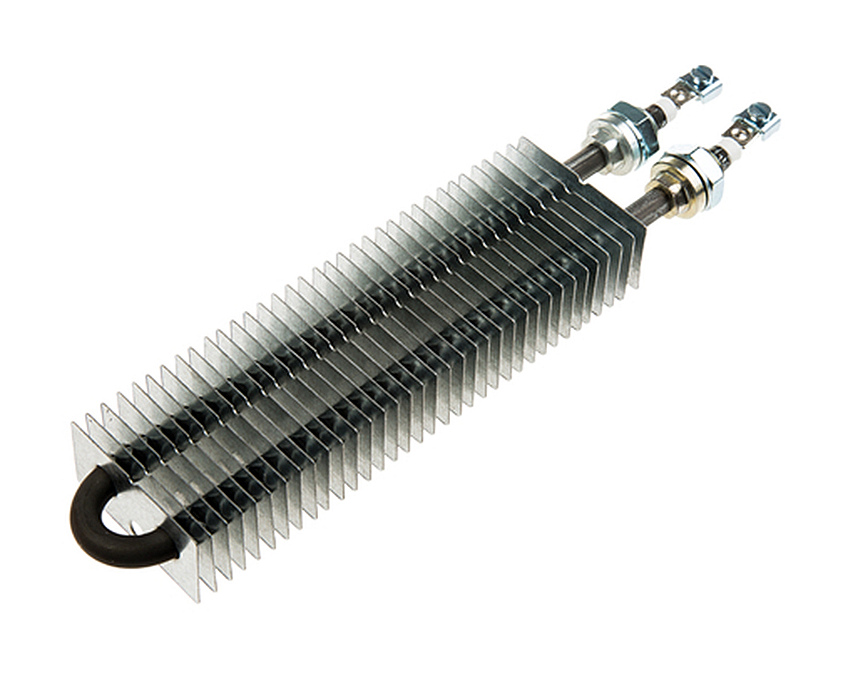 ra-2652-750 Acim Jouanin Finned Tubular Heater, 370mm, 750 W, 230V ac