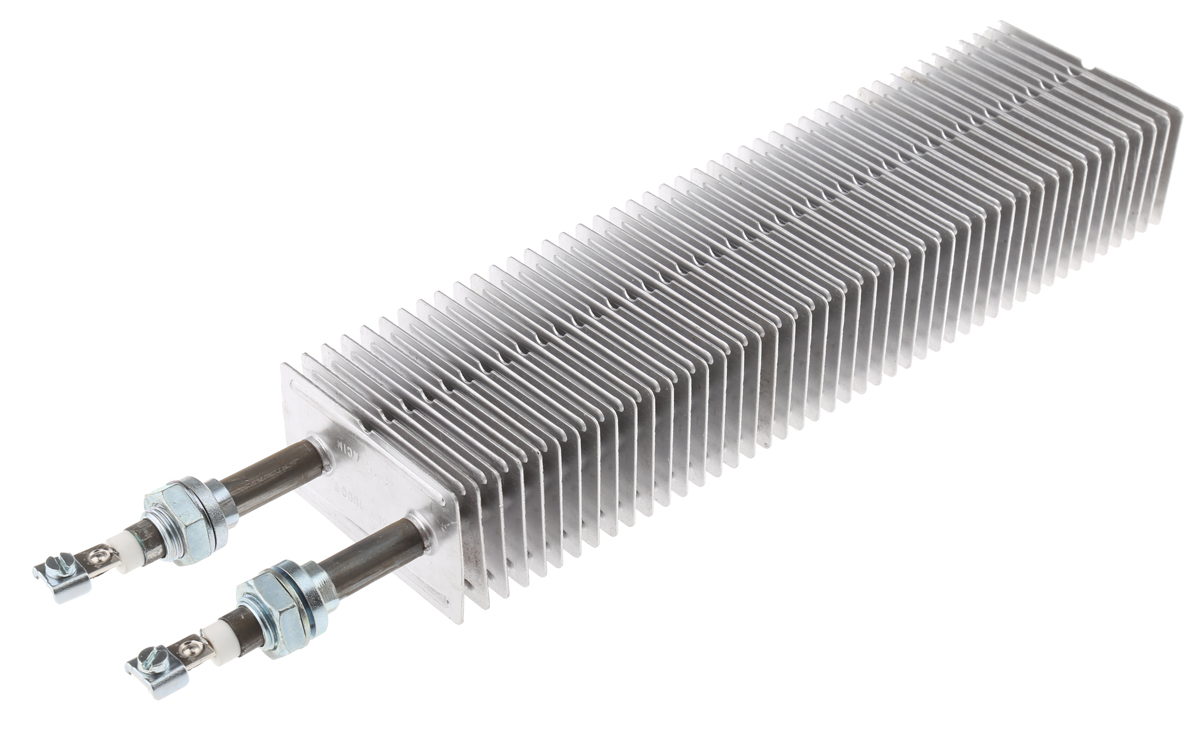Acim Jouanin Finned Tubular Heater, 1 kW, 230V ac