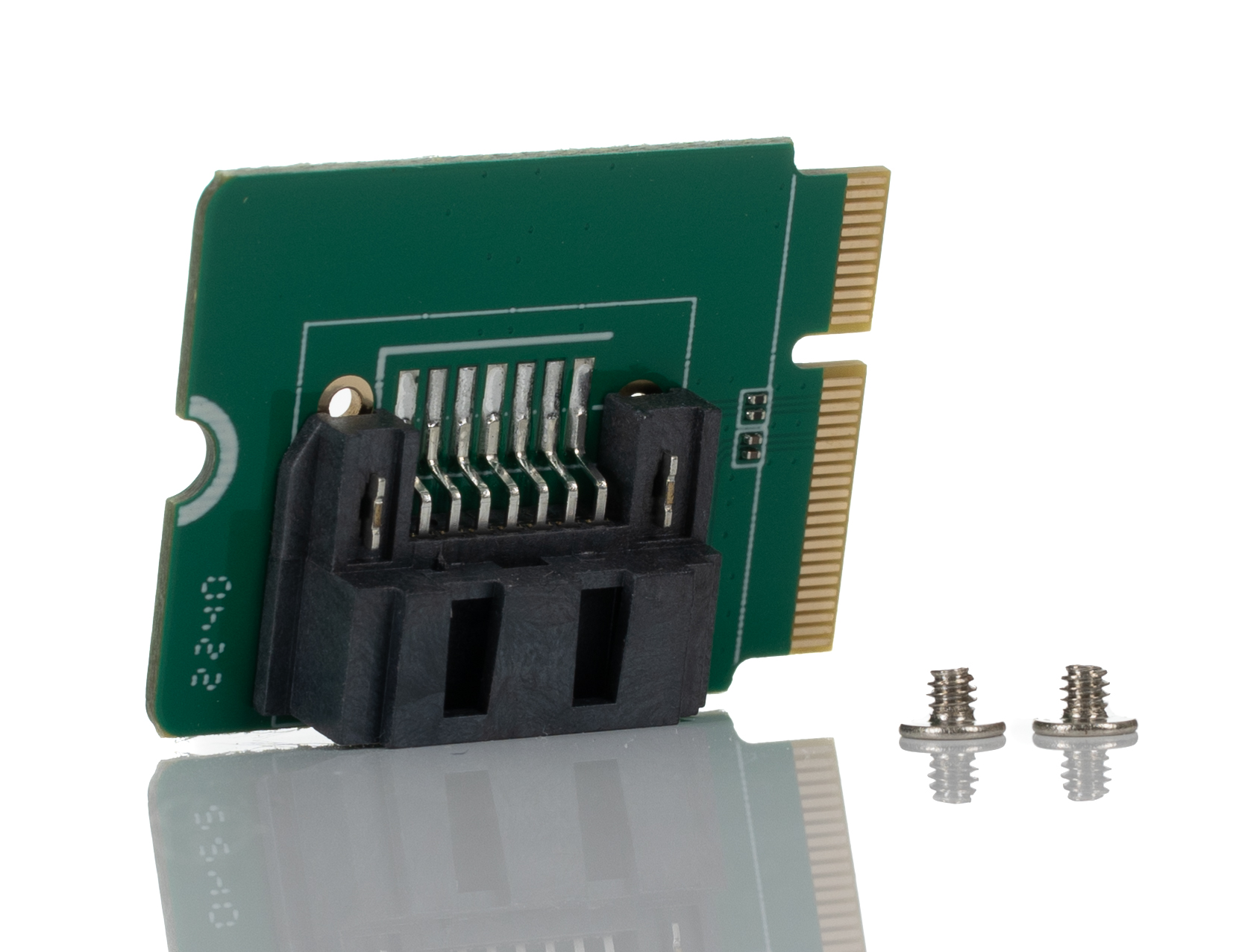 Okdo M.2 E Key to SATA Breakout Board for ROCK Single Board Computer