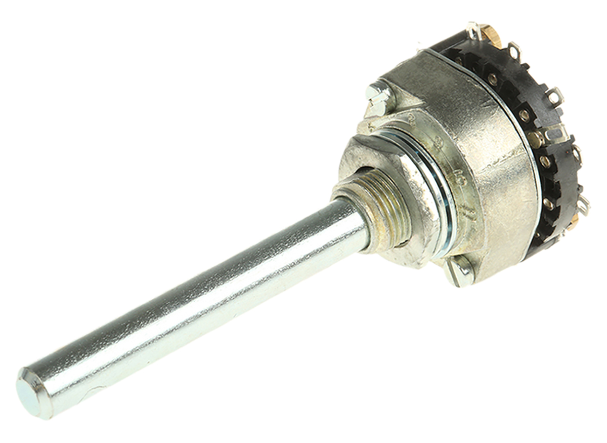 Lorlin RA, 6 Position DPST Rotary Switch, Solder