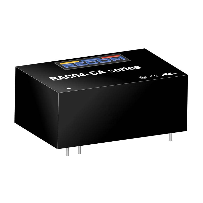 Recom Switching Power Supply, RAC04-05SGA 5V dc, 800mA, 4 W, Input 305V ac to  305V ac