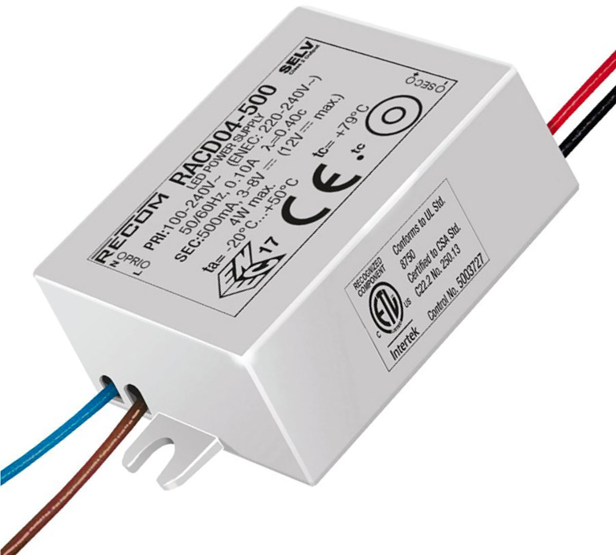 Recom LED Driver, 3V dc, 6 V dc Output, 4.2 W Output, 700mA
