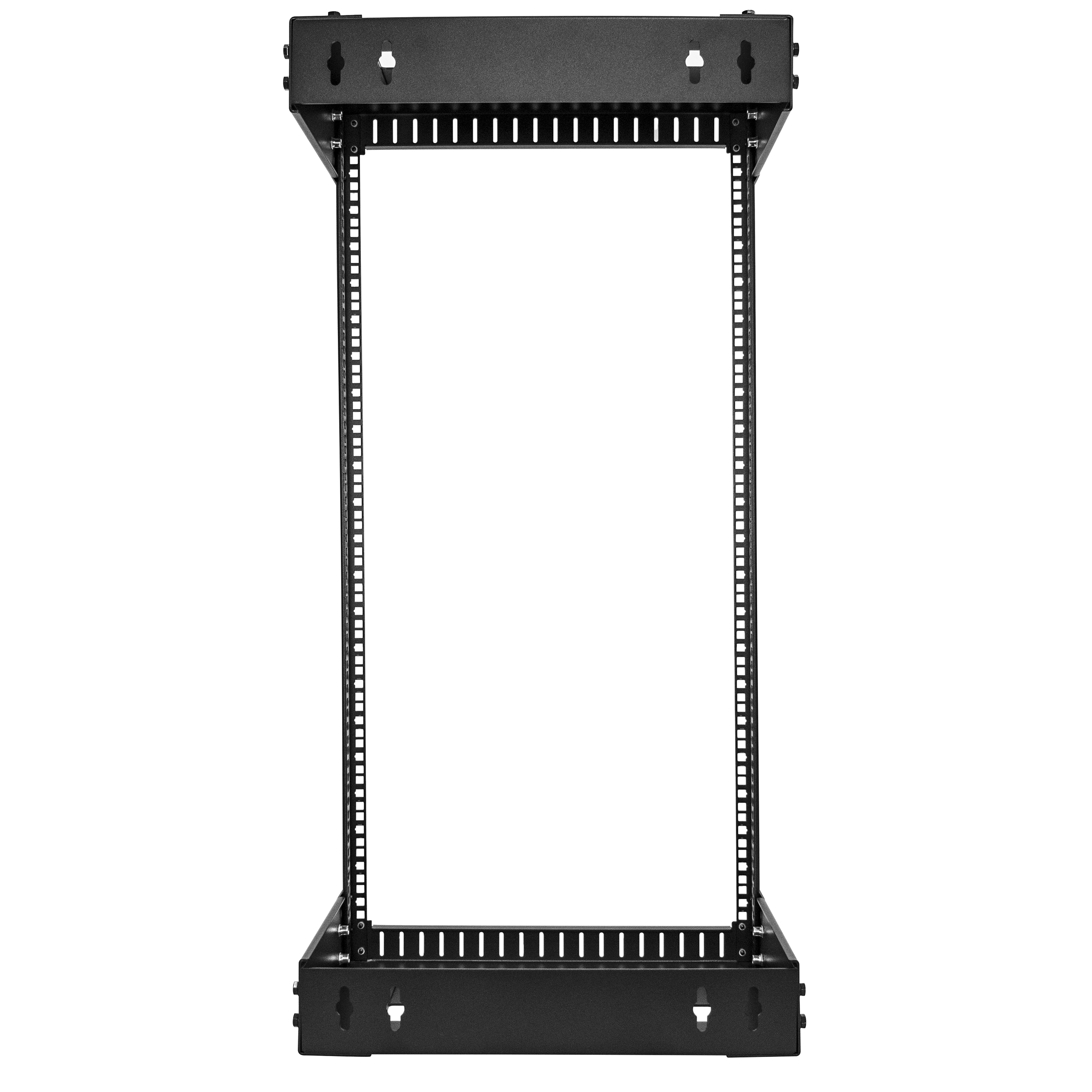 rack-21u-20-wall-oa StarTech.com Black 21 U Steel Server Rack Rodless Actuator , with Swing Frame 48 mm