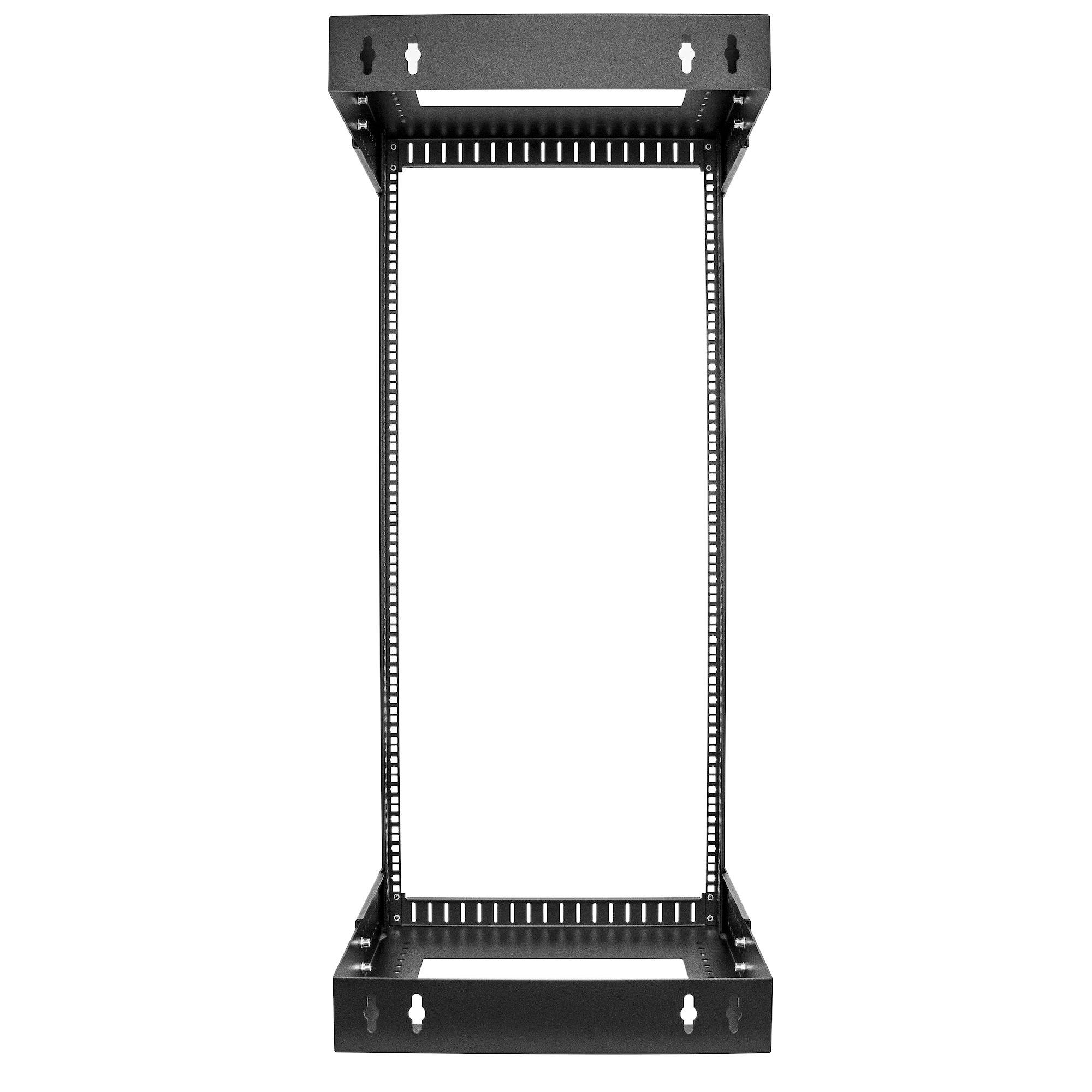 rack-24u-20-wall-oa StarTech.com Black 24 U Steel Server Rack , with Swing Frame, 508 mm, 1200 mm Height 48 mm