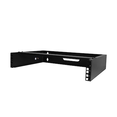 StarTech.com Black 2 U Steel Server Rack Rodless Actuator , with Swing Frame 48 mm