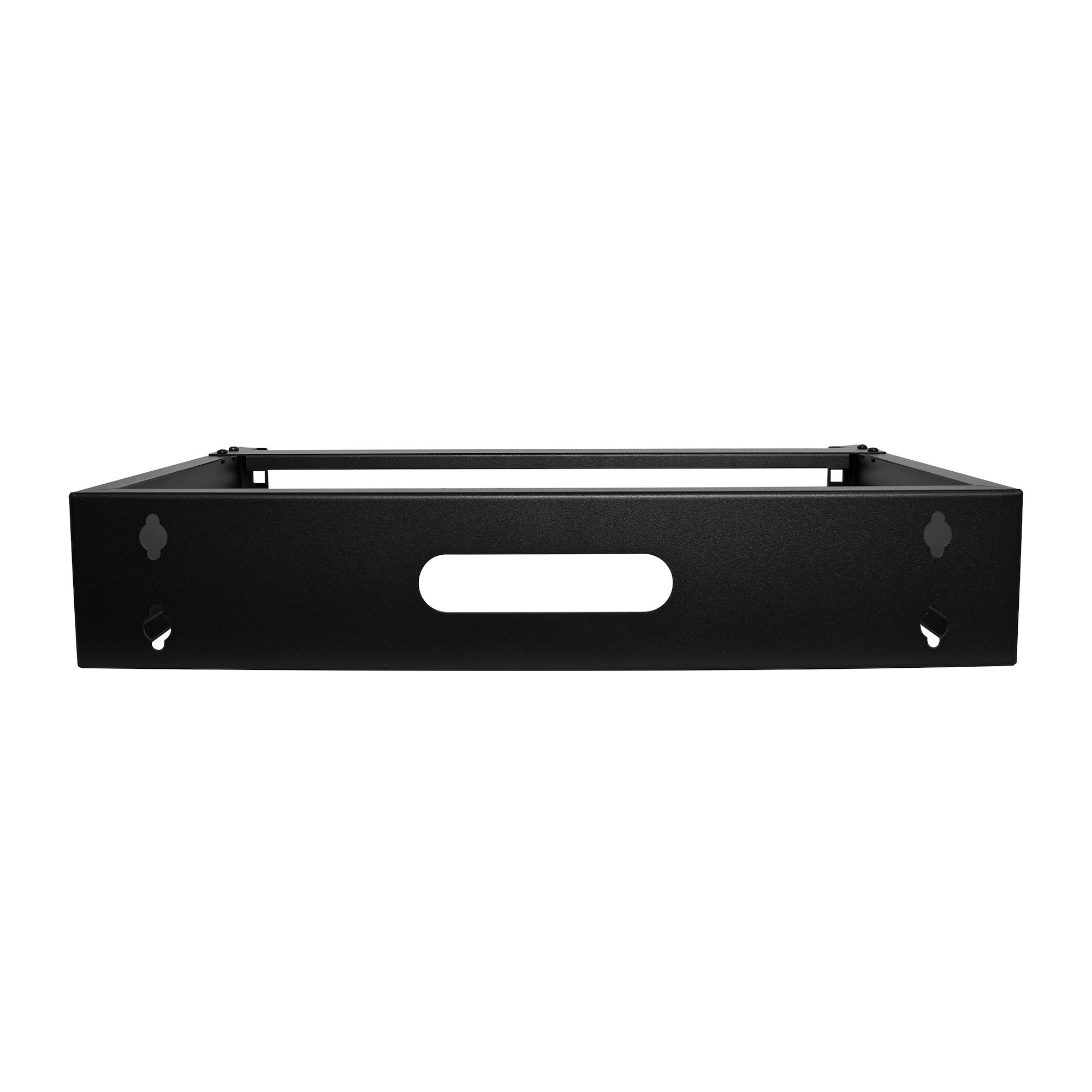 rack-2u-14-bracket StarTech.com Black 2 U Steel Server Rack Rodless Actuator , with Swing Frame 48 mm