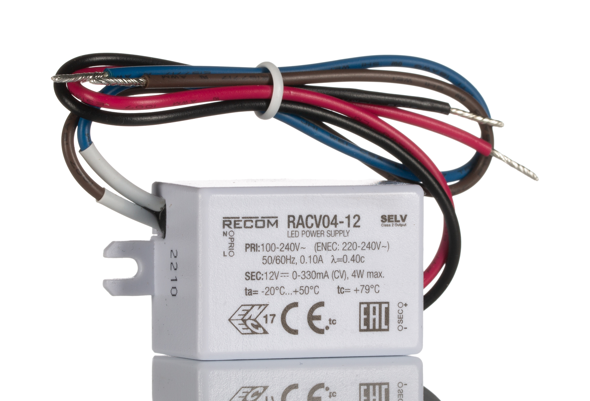 Recom LED Driver, 12V dc Output, 4 W Output, 330mA