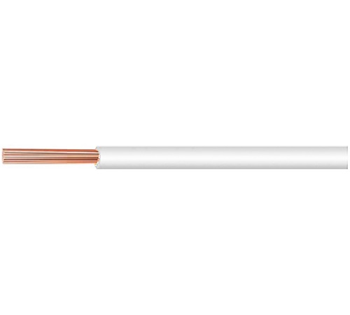 Huber+Suhner RADOX 155 Series 2.5 mm² Hook Up Wire, 14 AWG, 100 m, Polyolefin, RADOX 155 2.5 MM2 WHITE