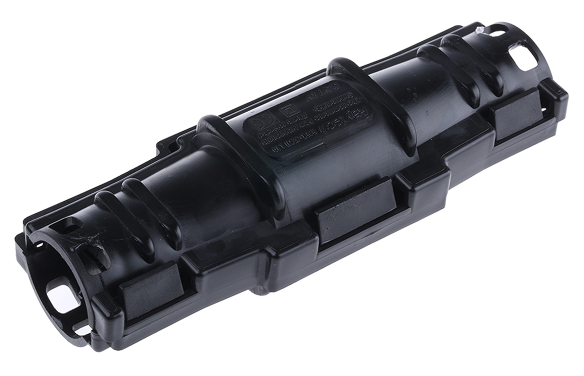 Raytech Cable Joint Kit Straight Cable Ties, Instructions, Pre Filled Enclosure With Phase Separator, Plastic Fillers