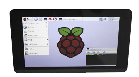 raspberry-pi-touchscreen Raspberry Pi LCD Touch Screen with 7 in Capacitive Touch Screen