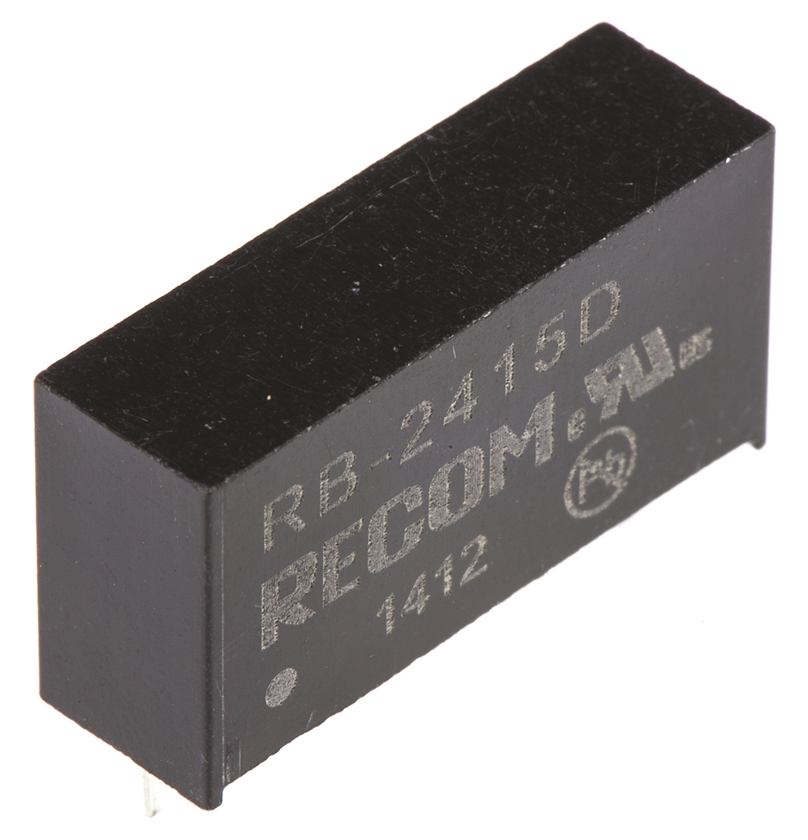 Recom RB DC/DC Converter, 15V, -15 V/, 26.4V Input, 21.6V Input 1 W, Through Hole, 85 °C Max Temp -40 °C Min Temp, 7-Pin