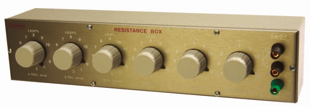 Cropico Resistance Decade Box 0.001 Ω, UKAS