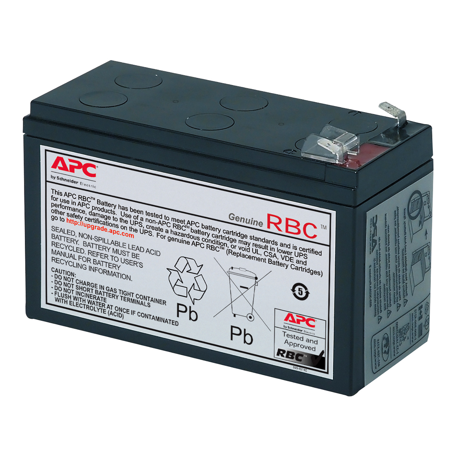 APC UPS Replacement Battery Cartridge for use with Smart-UPS, UPS, Batterie de remplacement Series