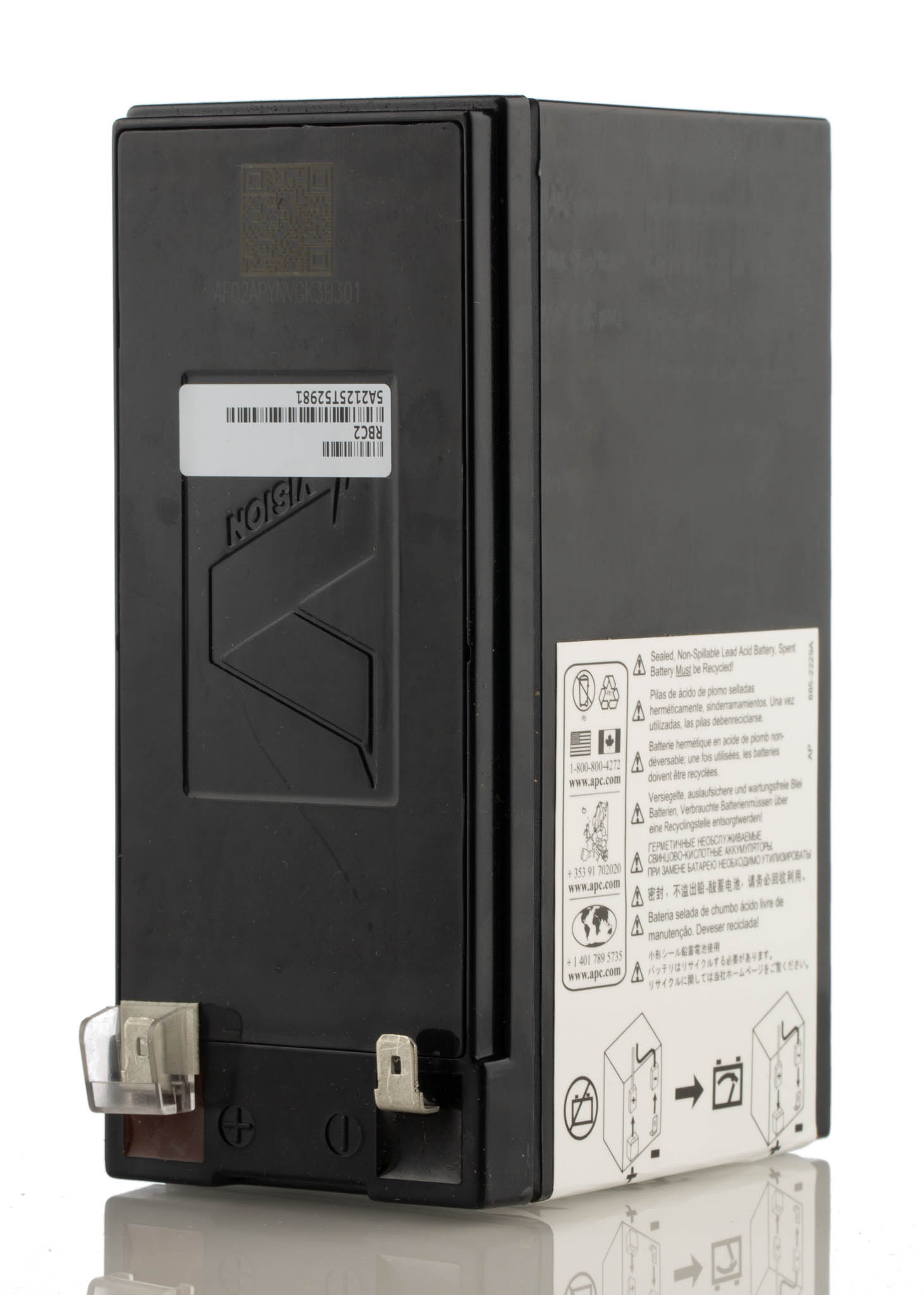 rbc2 APC UPS Replacement Battery Cartridge for use with Smart-UPS, UPS, Batterie de remplacement Series