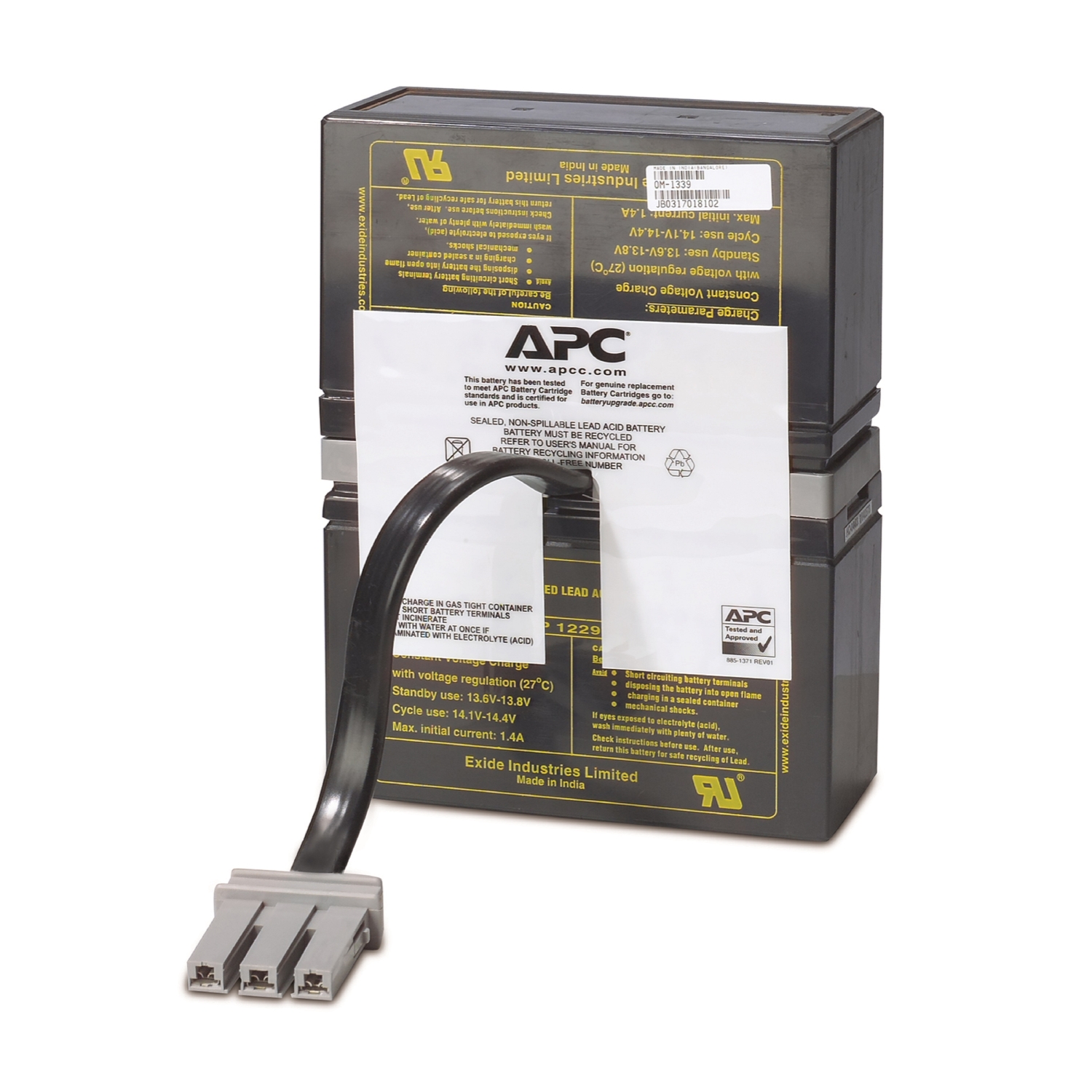APC UPS Replacement Battery Cartridge for use with Smart-UPS, UPS, Batterie de remplacement Series