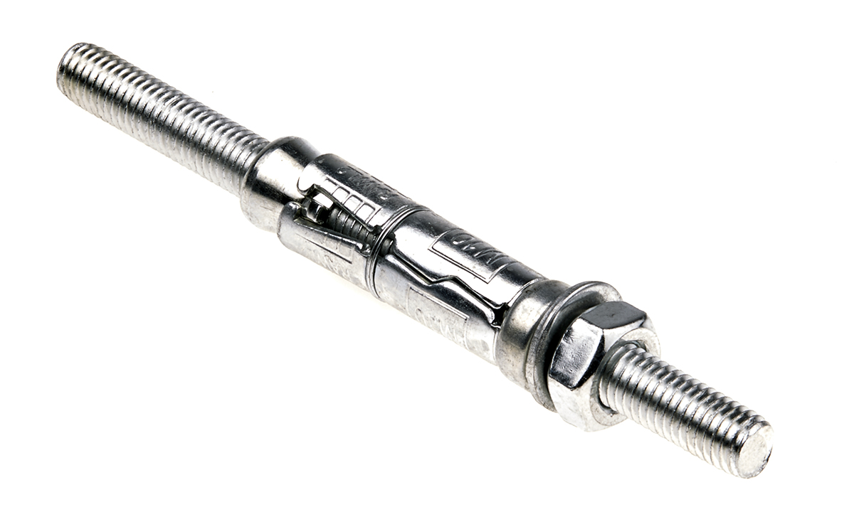 RawlPlug Stainless Steel Shield Anchor M10 x 135 mm 6-24 mm