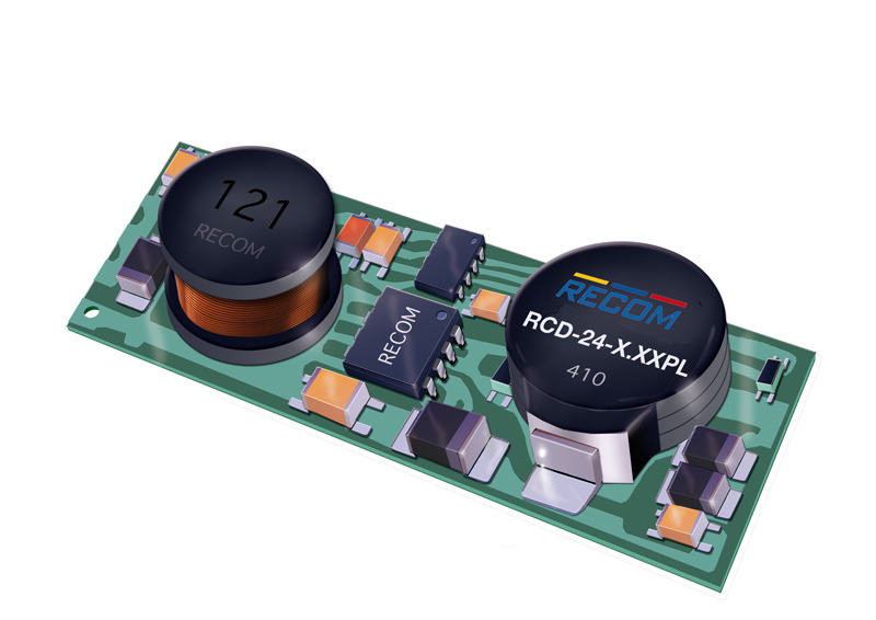 rcd-24-030plb Recom LED Driver, 2V dc, 35 V dc Output, 10.5 W Output, 300mA PWM