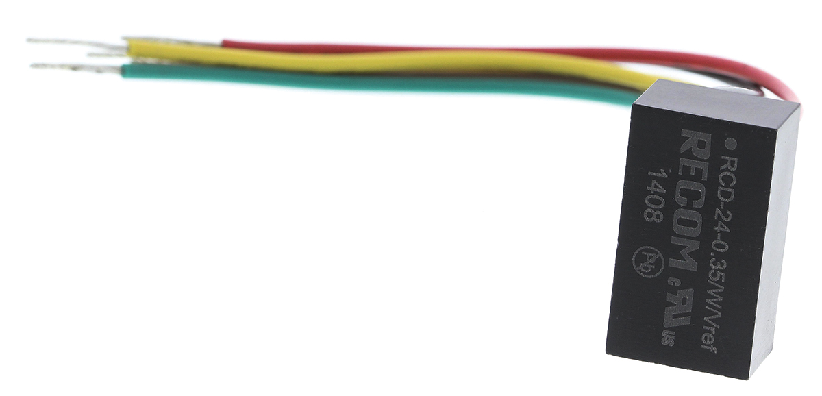 Recom LED Driver, 2V dc, 35 V dc Output, 12.25 W Output, 350mA PWM