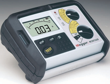 Megger RCDT310-EN-BS RCD Tester, Loop Impedance Test Type 2 Wire 300V ac, RCD Test Type DC Selective, AC Selective, RCD