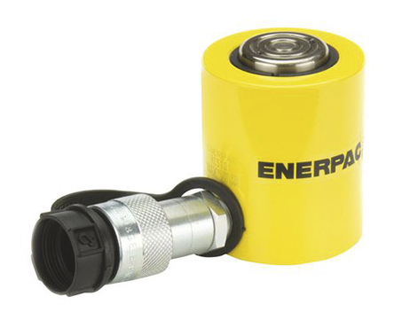 Enerpac, Portable Hollow Plunger Hydraulic Cylinder, RCH120 Single Acting 13 t 8 mm