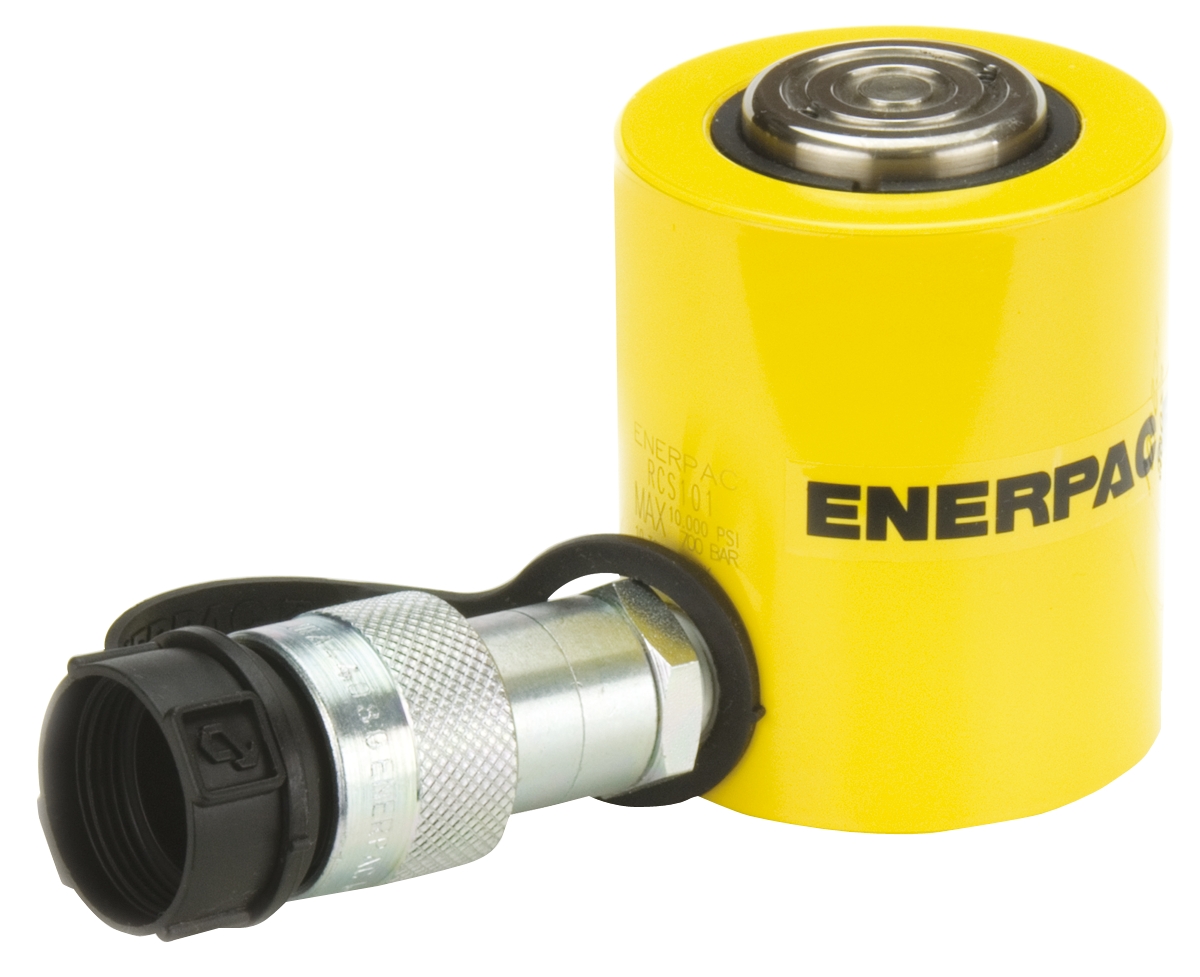 Enerpac, Portable Hollow Plunger Hydraulic Cylinder, RCH202 Single Acting 20 t 49 mm