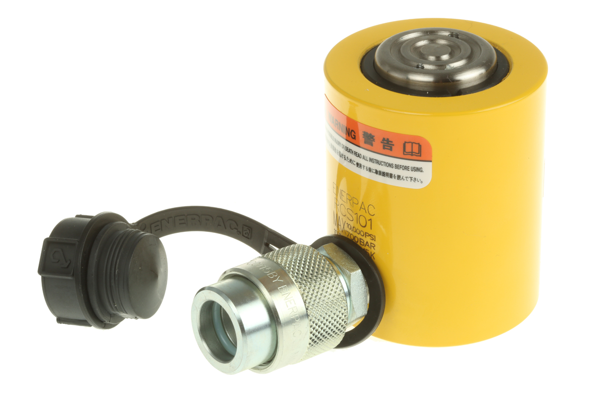 Enerpac, Portable Low Height Hydraulic Cylinder, RCS101 Single Acting 10 t 38 mm