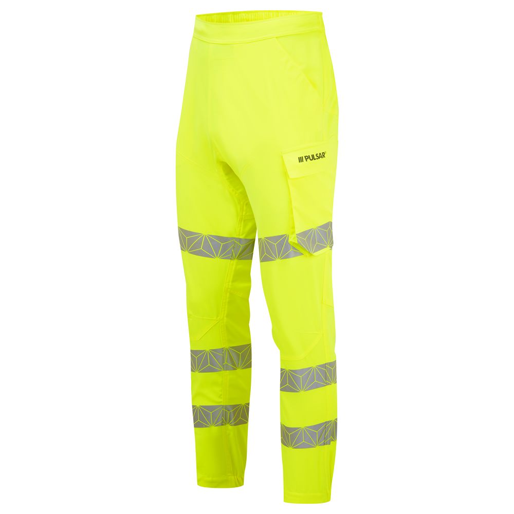 PULSAR RCT Unisex Work Pant Yellow 33-35 Waist