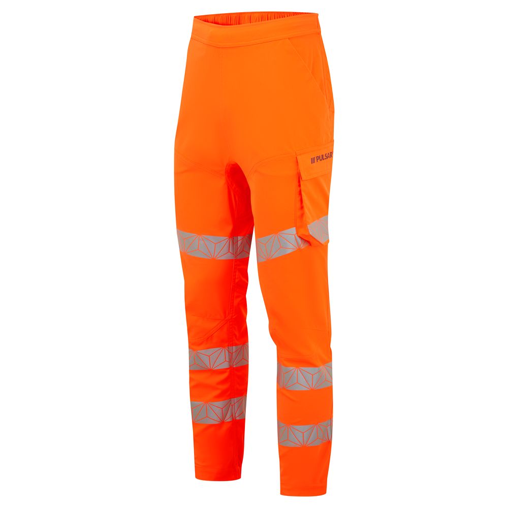 PULSAR RCT Unisex Work Pant Orange 37-39 Waist