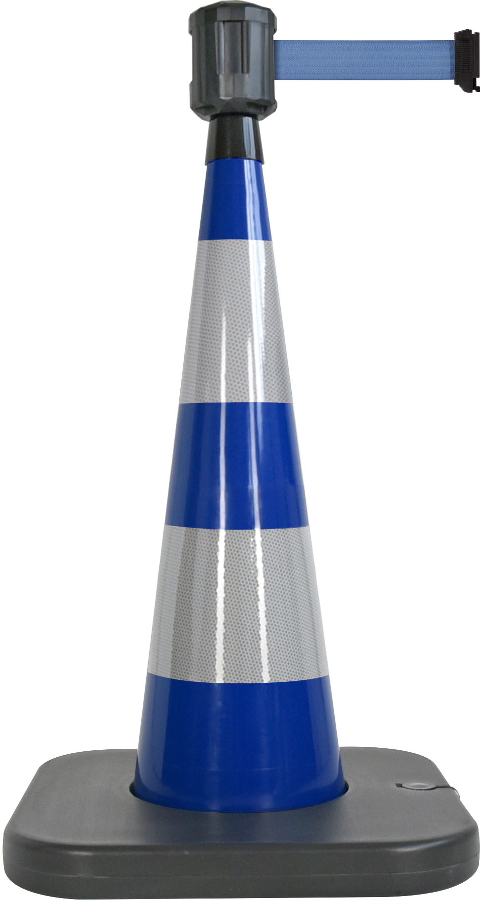 Viso Weighted Blue 90 cm Polyvinyl Chloride Traffic & Safety Cone