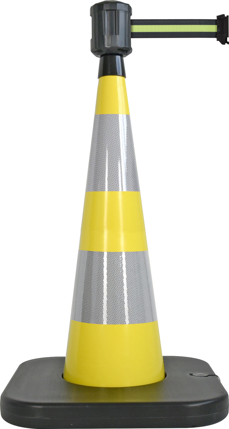 Viso Weighted Yellow 90 cm Polyvinyl Chloride Traffic & Safety Cone