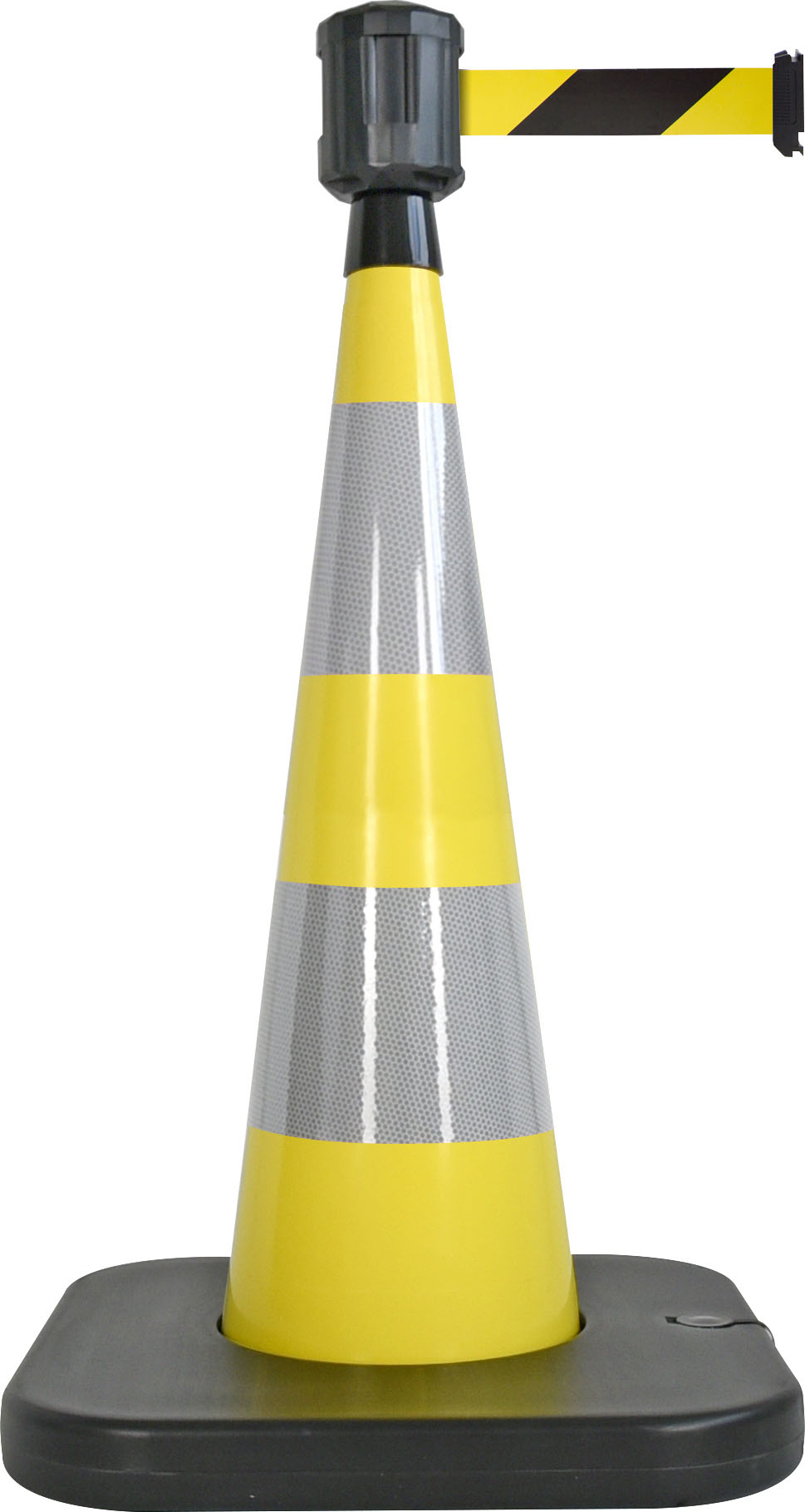 Viso Weighted Yellow 90 cm Polyvinyl Chloride Traffic & Safety Cone