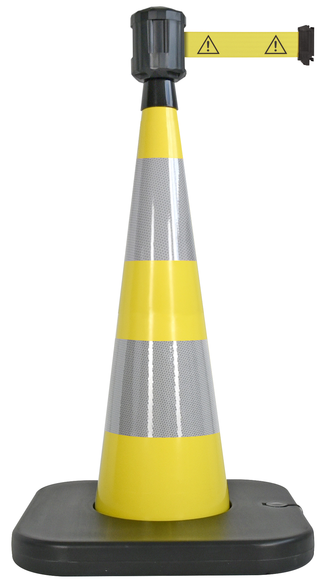 Viso Weighted Yellow 90 cm Polyvinyl Chloride Traffic & Safety Cone