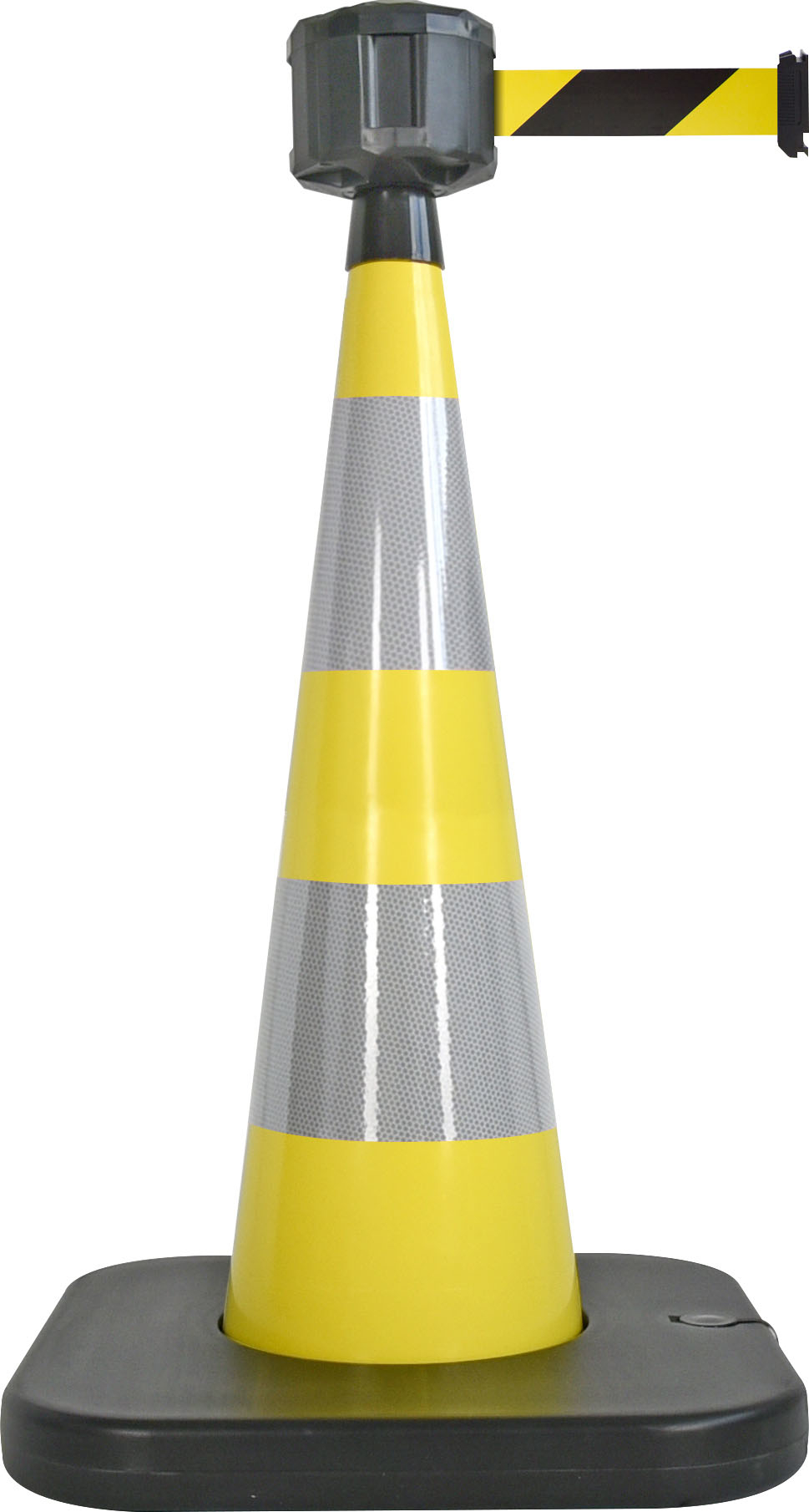 Viso Weighted Yellow 90 cm Polyvinyl Chloride Traffic & Safety Cone