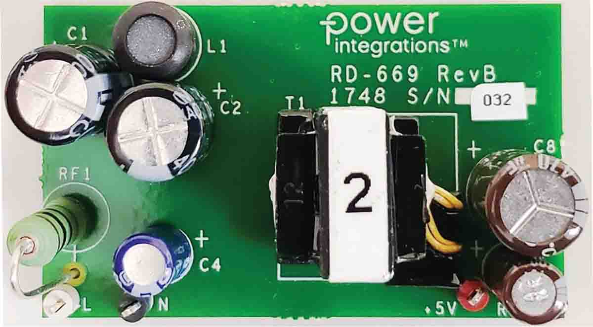 Power Integrations RDR-669 Power Supply for LNK625DG for Adapter