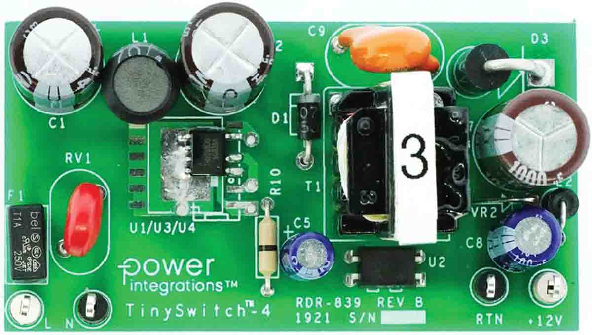 Power Integrations RDR-839 Flyback Converter for TNY288P for Universal Input Supply