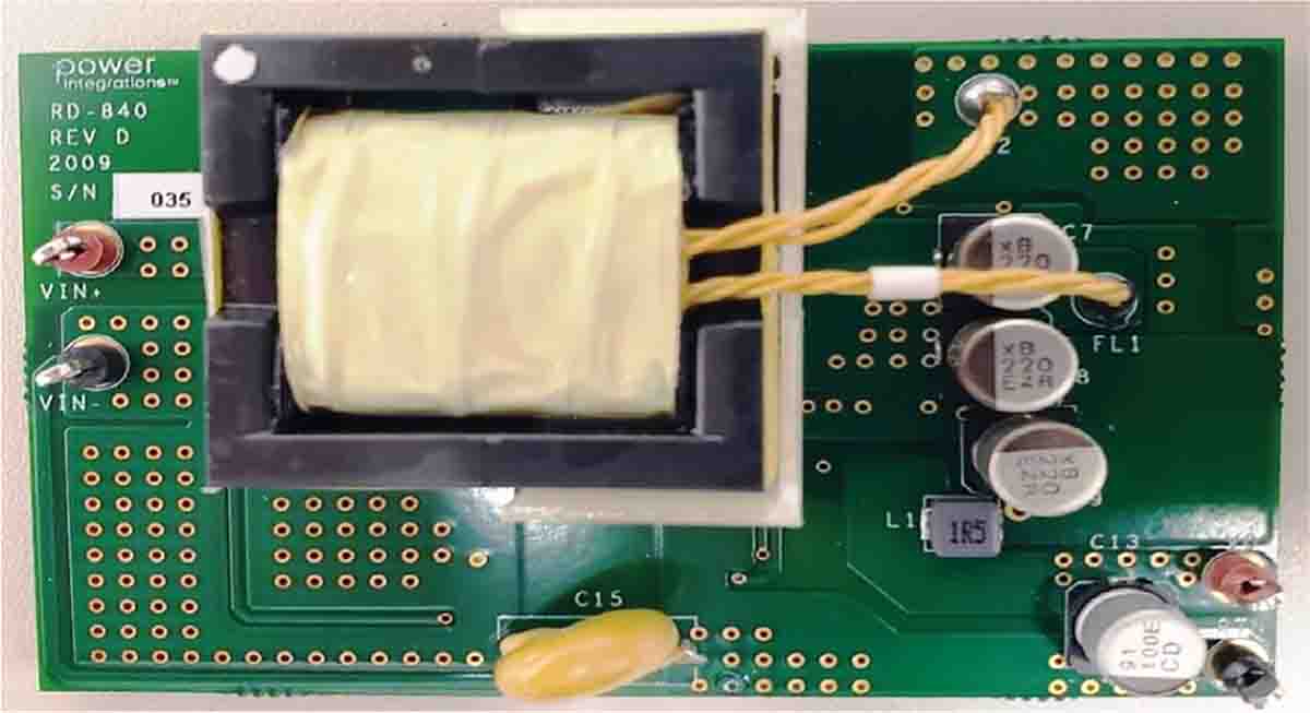 Power Integrations RDR-840Q Power Supply for INN3977CQ for Wide Input Range for Automotive