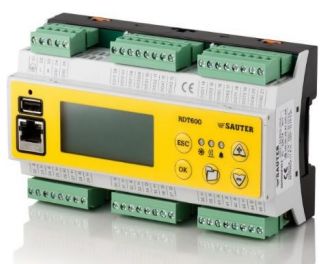 SAUTER REGULATION RDT600 Series PLC CPU, 8 Relay Output, 6-Input12 Outputs